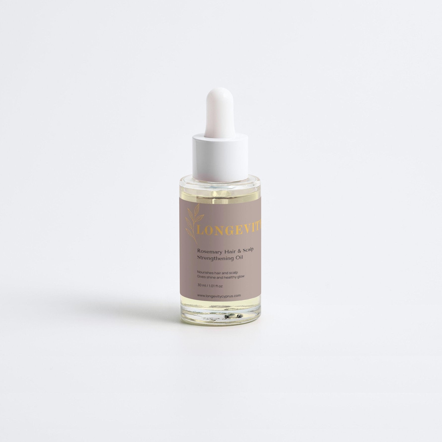 SELNAMED Rosemary Hair & Scalp Strengthening Oil bottle, natural herbal hair treatment for scalp and hair health.