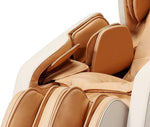 VIKING FITNESS A-310 brown massage chair arm massage feature with padded armrests and ergonomic design.