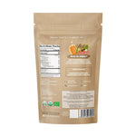 Organic Ashwagandha powder in a jar from ILOVE ME supplement brand, 200g, with a label showing the product name.