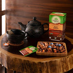 Organic India BIO Tulsi Ayush Kwath Tea in 25 infusion bags, caffeine-free herbal tea with fresh tulsi leaves and traditional ingredients.
