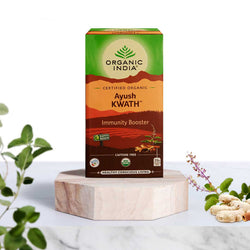 Organic India, BIO Tulsi Ayush Kwath Tea, Caffeine-Free, 25 Infusion Bags