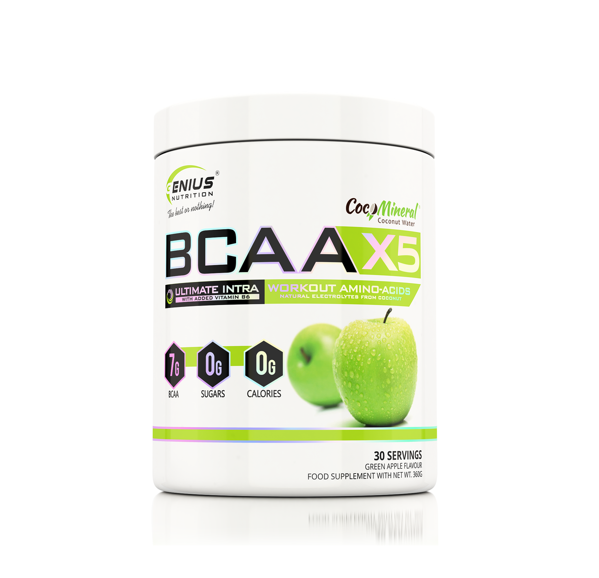 BCAA-X5® 360g/30serv, Genius Nutrition