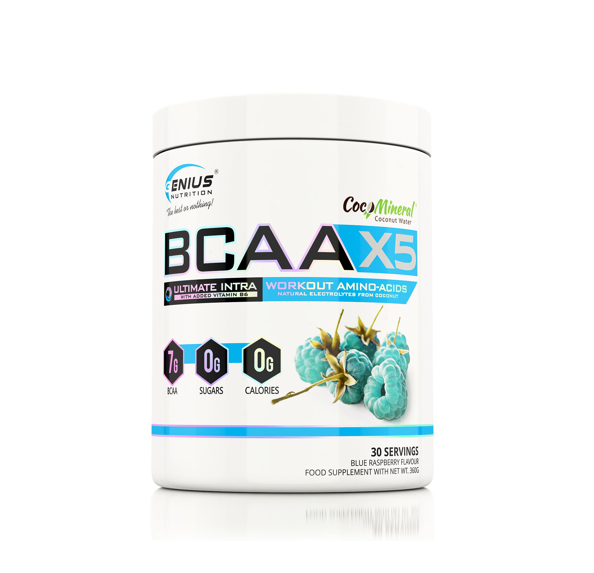 BCAA-X5® 360g/30serv, Genius Nutrition