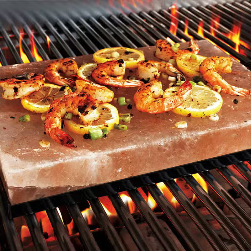 Himalayan Salt BBQ Cooking Plate – 30 × 20 × 5cm