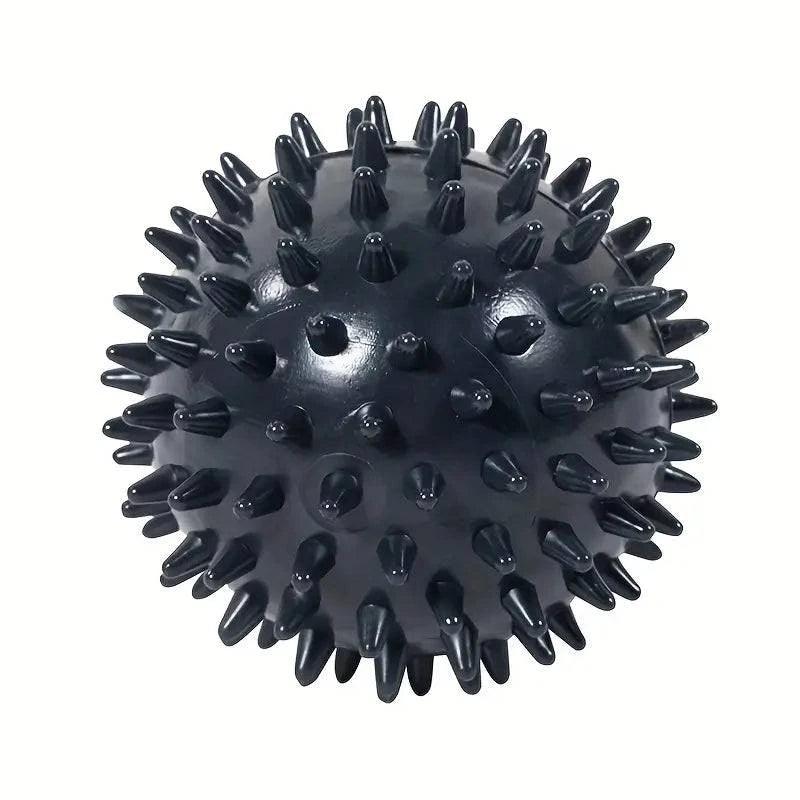 TEMU portable massage ball, compact round massage tool for muscle relief and relaxation, shown on a neutral background.