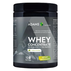Adams Supplements, Whey concentrate protein, 360g