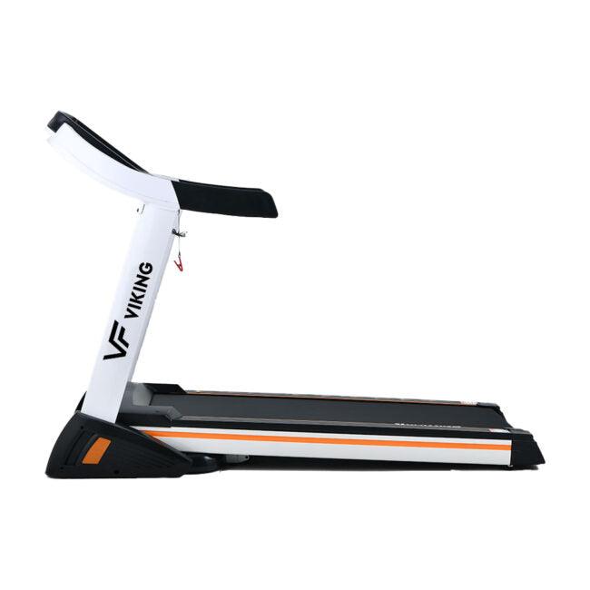 VIKING FITNESS D-55 Uranus electric treadmill with a large running belt, digital display, and sturdy frame for home use