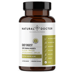 VITAREA Natural Doctor Easy Digest supplement with 60 vegetarian capsules for digestive support and overall gut health.