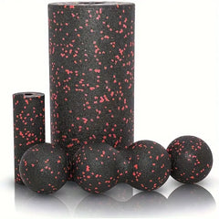 High-Density Foam Roller Set for Muscle Massage, 5pcs