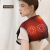 USB-Powered Portable Shoulder & Neck Massager with Heat & Vibration Therapy