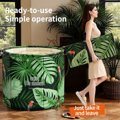 Green XL Portable Ice Bath Tub