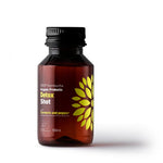 Herbalistas VIGO Kombucha Wellness BIO Shot, DETOX tea in a 100ml bottle, featuring natural ingredients for health support.