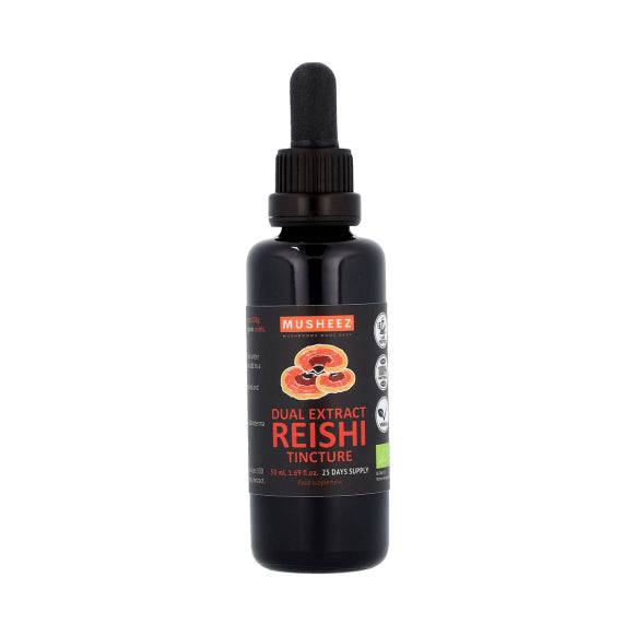 Musheez, BIO, Reishi Tincture Dual Extract 20:1, 50ml - GREEN LIFE CYPRUS