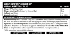 COLLAGEN-X5 60 Caps/60 Serv, Genius Nutrition