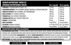 Novo X7 60caps, Genius Nutrition