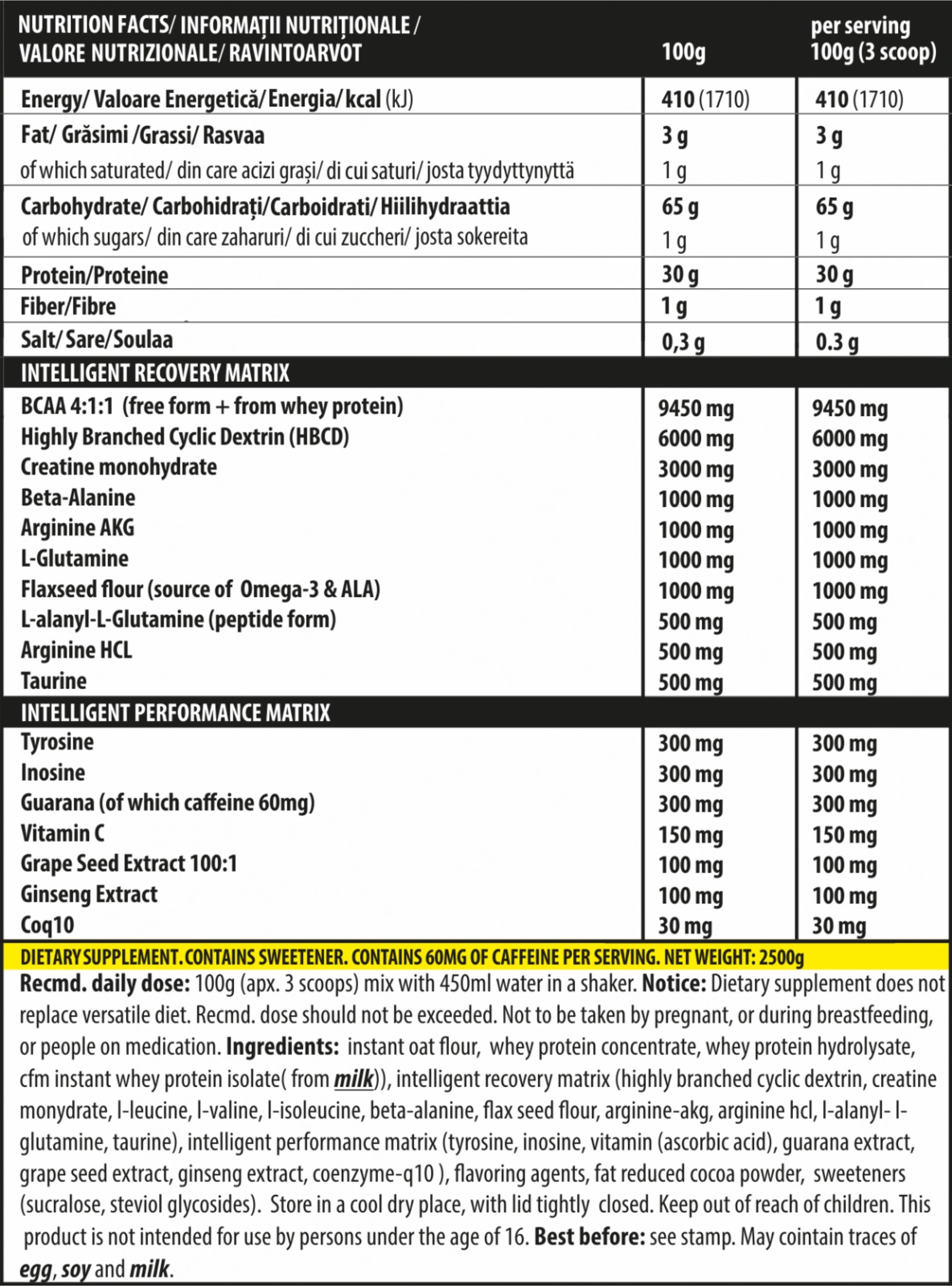 iMASS 2500g/25 serv