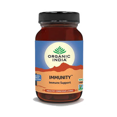 Organic India, Бутылка для иммунитета, 90 капсул