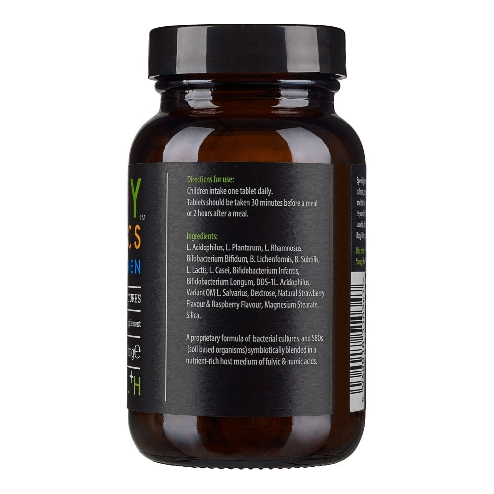 Kiki Health Body Biotic for Children, 30 real fruit gummies, probiotic supplement for kids by Herbalistas.