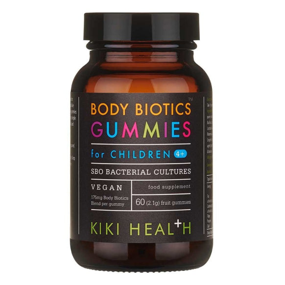 Kiki Health, Body Biotic For Children Real Fruit, 60 Gummies