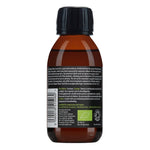 Bottle of Kiki Health Organic Black Seed Oil supplement in a 125ml bottle with a clear label showing black seed imagery.