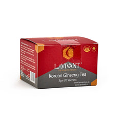 Lavivant, Korean Ginseng Tea, 20 Sachets - GREEN LIFE CYPRUS