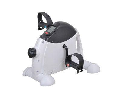 VIKING FITNESS mini bike pedals attached to a compact mini exercise bike for low-impact indoor workouts