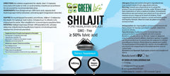 Green Life, Shilajit - Pure Himalayan Power, 60 Veg Caps