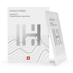 Zinzino MAXIMIZE Black Algae Skin Care mask in 5x10 ml tubes, showcasing the black algae formula for facial skincare.