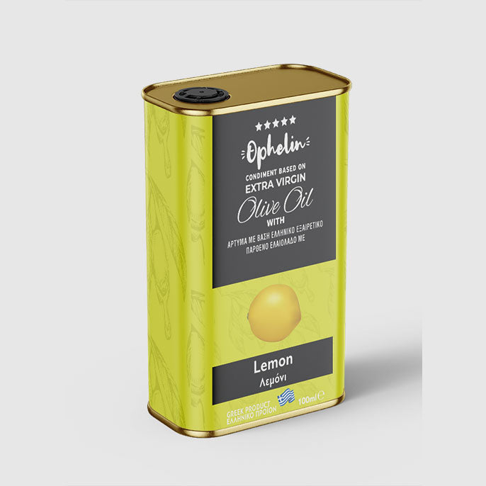 Ελαιόλαδο Ophellia Lemon Extra Virgin (Παρθένο) με λεμόνι 100ml
