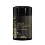 Liposomal Spermidine Fusion supplement capsules by Herbalistas, 30 vegan capsules for cellular health and longevity.