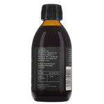 Liquid chlorophyll supplement bottle by Herbalistas, 250ml, showing the product label and clear liquid inside.