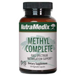 SENTOSA Nutramedix Methyl Complete supplement in 120 veg caps, showing the supplement bottle with label details.