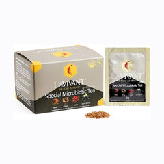 Lavivant, Korean Red Ginseng, Microbiotic Tea, with Reishi, Chaga, Jujube, Aronia, 20 Sachets - GREEN LIFE CYPRUS