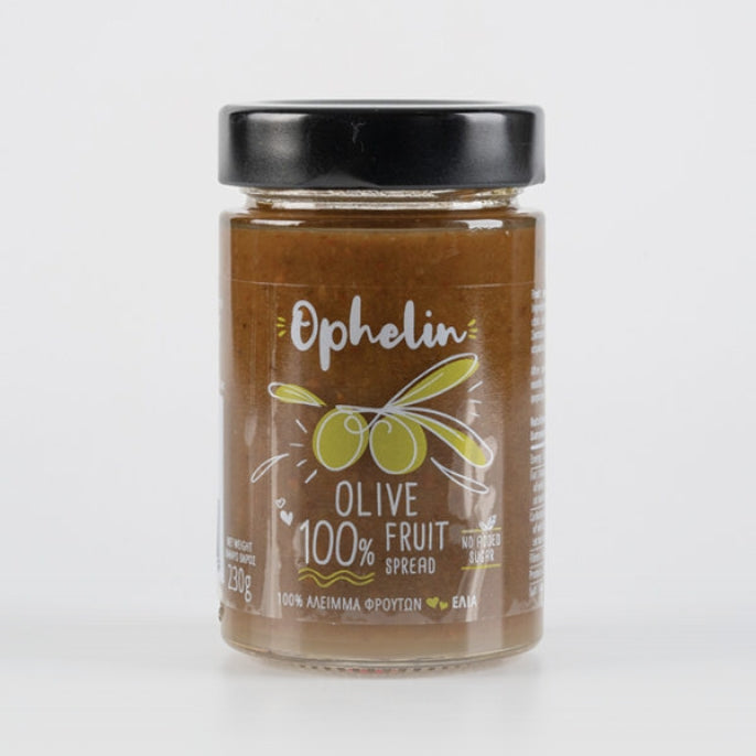 Ophellia Premium Line 100% Olive Fruit Spread No Added Sugar 230g