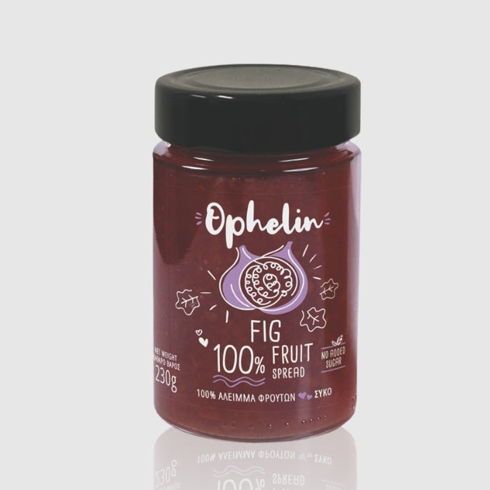Ophellia 100% Fig Fruit Spread No Added Sugar 230g