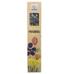 AW Gifts natural botanical masala incense with patchouli scent, featuring a compact accessory package with traditional Indian incense sticks