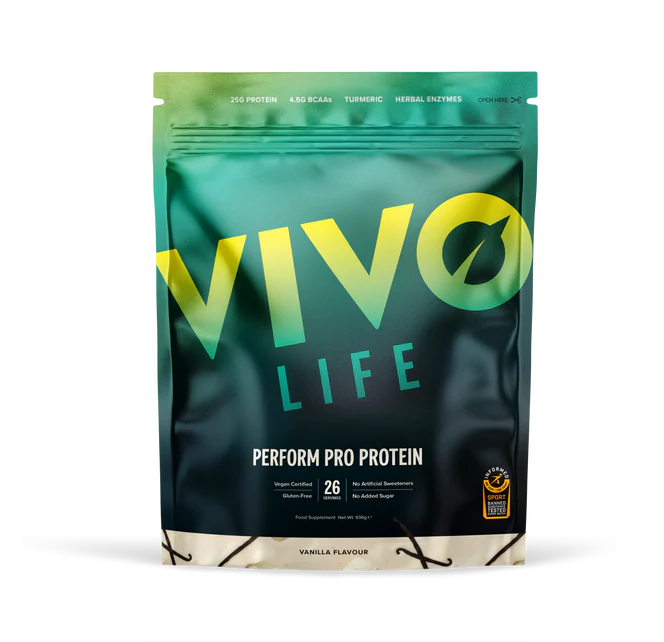 LARGE PERFORM Raw Plant Protein &amp; BCAA - Vivo Life