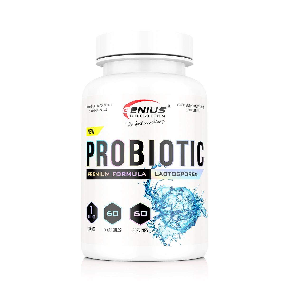 PROBIOTIC 60caps/60 Serv, Genius Nutrition