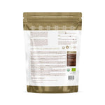 Herbalistas Rå Hygge Lions Mane Mushroom Coffee espresso ground in a 227g doypack, natural coffee with Lion’s Mane mushroom for focus.