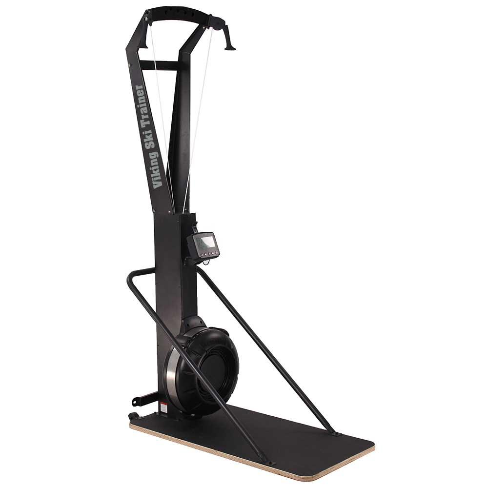 VIKING FITNESS Ski Trainer vertical air rower and ski training system for indoor fitness and strength training exercises.