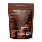 Iswari BIO Super Breakfast cocoa and hazelnut paste in 360g jar, gluten-free superfood spread with natural ingredients.