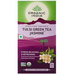 Organic India, BIO Tulsi Green Tea Jasmine, 25 Infusion Bags