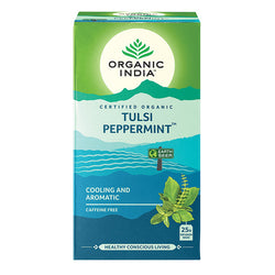Organic India, BIO Tulsi Peppermint Tea, Caffeine-Free, 25 Infusion Bags