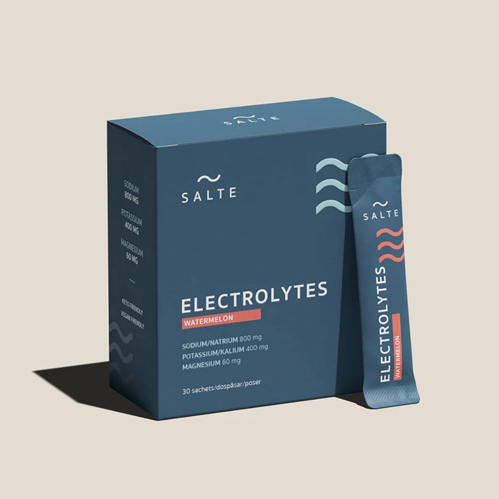 Salte, Performance Electrolytes, Watermelon Flavor, 30 Sachets