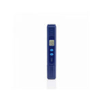 Herbalistas ZeroWater TDS meter showing digital display of total dissolved solids in water.