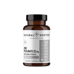 VITAREA Natural Doctor Zinc Picolinate supplement in 120 vegetarian capsules, showing the supplement bottle and capsules.