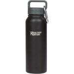 Healthy Human 21oz black Stein Bottle, durable drink accessory with a sleek design for hydration and style.