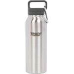 Healthy Human Stein Bottle 21oz silver drink accessory with durable stainless steel design for beverages.