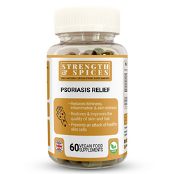 Psoriasis Relief 1000mg 60 capsules- Strength & Spices
