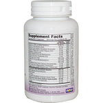 MKSTAVRINOS Now Foods Hair, Skin & Nails capsules, 90-count, showing the bottle with capsules and natural ingredients.